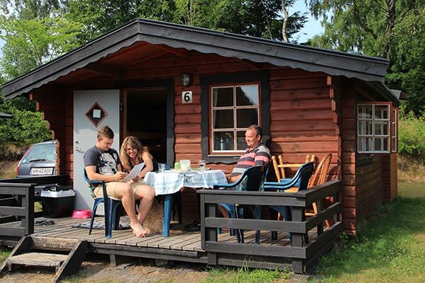 hytteferie i Silkeborg, | Lej en hytte | Sejs Bakker Camping
